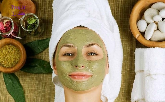 ماسک و لوسیون گیاهی برای پوست