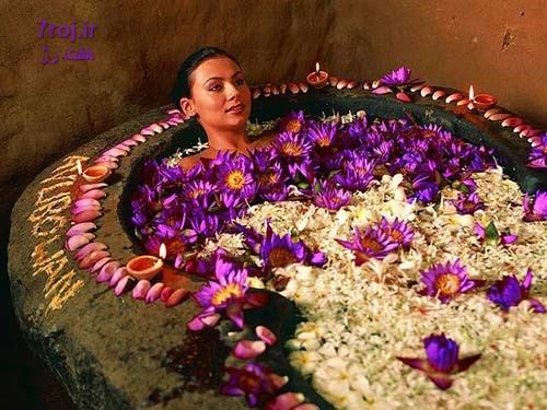 ماسک و لوسیون گیاهی برای پوست